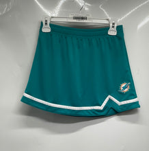 Load image into Gallery viewer, NFL Girls Blue Miami Dolphins Football Athletic Skirt Size Medium 10/12
