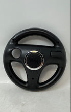 Load image into Gallery viewer, Nintendo Wii Model RVL-024 Black Video Game Racing Steering Wheel Controller
