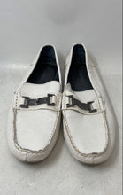 Load image into Gallery viewer, Calvin Klein Mens Morrie 34F9122 White Moc Toe Slip-On Loafer Shoes Size 10
