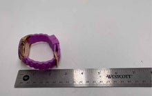 Load image into Gallery viewer, Authentic Invicta Women's Angel Rose Gold-Tone White Dial Purple Silicone Watch
