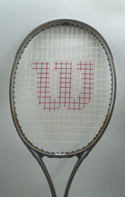 Load image into Gallery viewer, Wilson Titanium Series Stretch Ti Silver And Gold Color Tennis Racket With Case

