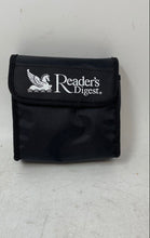 Load image into Gallery viewer, Reader's Digest Black Silver 4x30 Logo Print Rubber Grip Binoculars With Case
