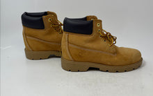 Load image into Gallery viewer, Timberland Boys Classic 6 Inch Brown Leather Lace-Up Ankle Boots Size 2.5

