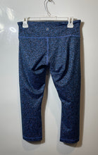 Load image into Gallery viewer, Lululemon Womens Blue Flashback Static Print High Waisted Capri Leggings Size 8
