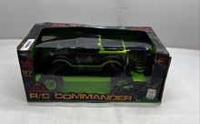 Load image into Gallery viewer, Speed Tech Black R/C Commander 1:8 Scale Remote Controller Car Not Tested
