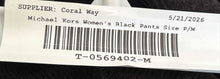 Load image into Gallery viewer, Michael Kors Womens Black Flat Front Skinny Leg Ankle Pants Size P/M

