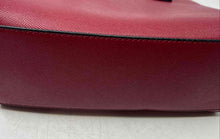 Load image into Gallery viewer, Aldo Womens Red Leather Detachable Strap Pockets Lined Small Satchel Bag
