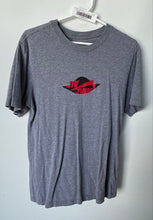 Load image into Gallery viewer, Jordan Mens Gray Cotton Chest Logo Short Sleeve Crew Neck Pullover T-Shirt Sz S
