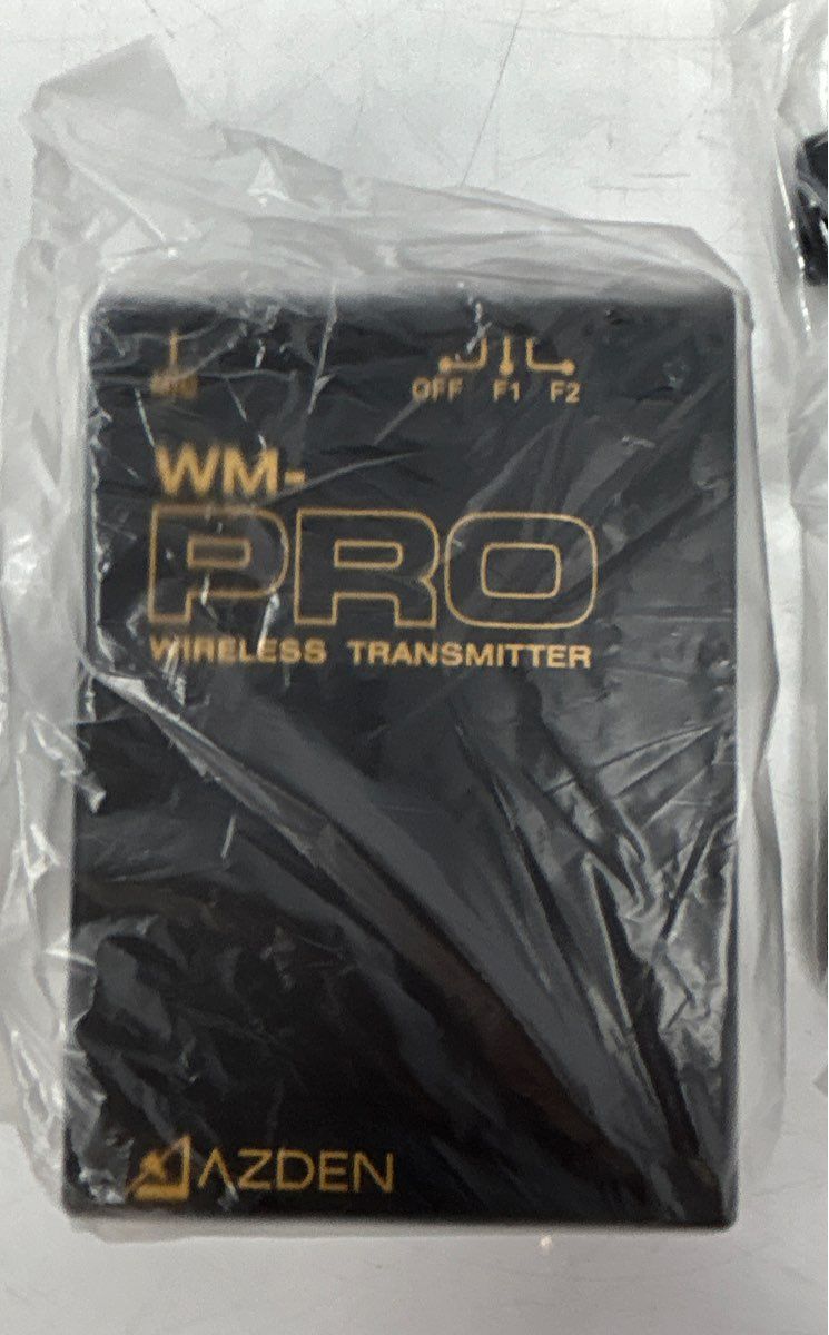 Set Of 2 Azden WMS-Pro Wireless Transmitter VHF Microphone System