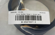 Load image into Gallery viewer, Steve Madden Womens Black Leather Adjustable Dress Belt Size Small
