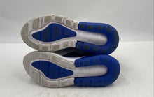 Load image into Gallery viewer, Authentic Nike Kids Air Max 270 Blue White Black Sneaker Shoes Size 3.5Y Dirty
