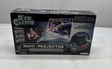 Load image into Gallery viewer, Jakks Pacific EyeClops Portable Mini Projector With Accessories Not Tested
