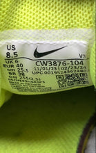 Load image into Gallery viewer, Nike Womens Zoom Air Fire CW3876-104 White Yellow Lace-Up Sneakers Shoes Sz 8.5

