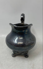 Load image into Gallery viewer, Reed &amp; Barton Regent Silver-Tone Ornate Handle And Footed Creamer Boat Dish
