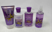 Load image into Gallery viewer, 4 Pcs Vital Luxury Lavender Vanilla Blush Travel Sized Bath &amp; Body Home Spa Set
