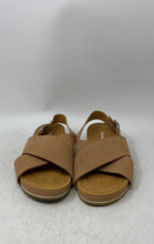 Load image into Gallery viewer, Timberland Womens Malibu Waves Khaki Suede Buckle Slingback Sandals Size 9
