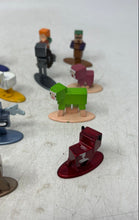 Load image into Gallery viewer, Lot Of Mixed Jada Toys Minecraft Nano Metalfigs Diecast Mini Figures 15 Pcs
