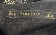 Load image into Gallery viewer, Zara Womens Multicolor Floral Printed Cold-Shoulder Mini Dress Size Small
