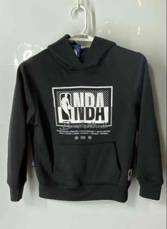 NBA Boys Multicolor Long Sleeve Graphic Basketball Pullover Hoodie Size 8