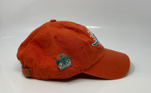 Load image into Gallery viewer, &#39;47 Mens Orange Miami Dolphins Clean Up Adjustable Strapback Hat Size OS
