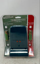 Load image into Gallery viewer, NFL Miami Dolphins Team Logo The Rocking Clock With Digital Alarm Not Tested
