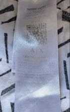 Load image into Gallery viewer, Armani Exchange Womens White &amp; Black Printed 2 Piece Skirt Suit Set Size XS &amp; 0

