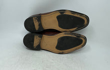 Load image into Gallery viewer, Gifennse Mens Brown Leather Square Toe Lace-Up Derby Dress Shoes Size 11
