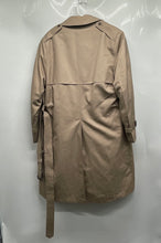 Load image into Gallery viewer, Sterlingwear Mens Beige Double Trench Coat With Removable Faux Lined No Size
