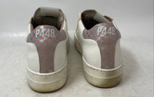 Load image into Gallery viewer, P448 Womens Thea White Pink Low Top Platform Sneaker Shoes Size EUR 38
