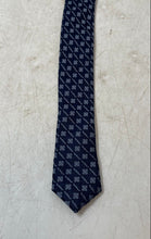 Load image into Gallery viewer, Furio Gianni Mens Blue Floral Handmade Adjustable Long Formal Designer Tie
