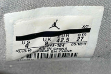 Load image into Gallery viewer, Authentic Nike Mens Jordan 5 Retro 845043-104 White Sneakers Shoes Size 9
