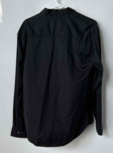 Load image into Gallery viewer, Tommy Bahama Mens Black Long Sleeve Collared Regular Fit Button-Up Shirt Size M
