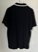 Load image into Gallery viewer, Michael Kors Mens Black White Cotton Short Sleeve Polo Shirt Size Medium
