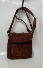 Load image into Gallery viewer, Lucky Brand Womens Brown Leather Adjustable Strap Shoulder Crossbody Handbag
