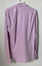 Load image into Gallery viewer, Lauren Ralph Lauren Mens Pink Printed Long Sleeve Slim Fit Dress Shirt Size L
