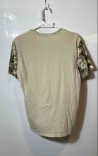 Load image into Gallery viewer, Armani Exchange Mens Cream Short Sleeve V-Neck Pullover T-Shirt Size Medium

