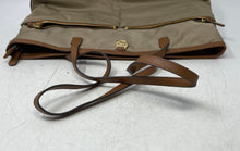 Load image into Gallery viewer, Michael Kors Womens Kempton Brown Double Handle Pockets Zip Top Lined Tote Bag
