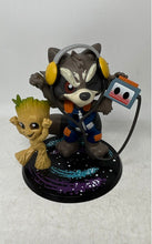 Load image into Gallery viewer, Marvel Disney WonderGround Gallery Cosmic Boogie Rocket &amp; Groot Vinyl Figure
