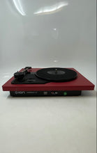 Load image into Gallery viewer, ION Audio Red Black Compact LP 3-Speed Record Player Not Tested
