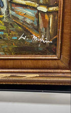 Load image into Gallery viewer, Parisian Street Scene Decorative Wall Art Oil On Canvas Painting

