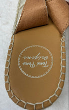 Load image into Gallery viewer, Toni Pons Womens Bernia-P Golden Tone Wedge Espadrille Sandal Size EUR 39
