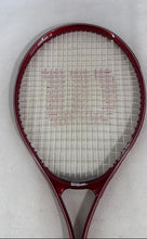 Load image into Gallery viewer, Wilson Sting 110 Red Aerodynamic Vibra Control Comfort Grip Tennis Racquet
