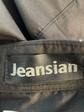 Load image into Gallery viewer, Jeansian Mens Black Long Sleeve Collared Button-Up Shirt Size Medium
