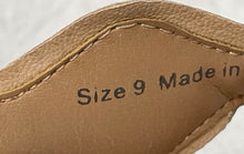 Load image into Gallery viewer, Dolce Vita Womens Ilva Brown Open Toe Slip-On Block Slide Sandals Size 9
