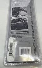 Load image into Gallery viewer, BDK Red Black Universal Fit Car Anti-Theft Steering Wheel Lock Factory Sealed
