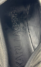 Load image into Gallery viewer, Karl Lagerfeld Paris Womens Marcia Black Leather Slip-On Loafer Shoes Size 8M
