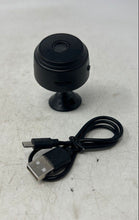 Load image into Gallery viewer, A9 Mini IP HD Black Compact Wireless Security Telecamera With USB Cable Untested
