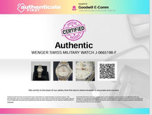 Load image into Gallery viewer, Authentic Wenger Swiss Military Women's Gold Tone/Silver Tone Watch.
