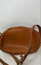 Load image into Gallery viewer, Fossil Womens Brown Leather Inner Pocket Adjustable Strap Crossbody Bag
