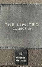 Load image into Gallery viewer, The Limited Collection Womens Brown Long Sleeve Pockets One-Button Blazer Size 4
